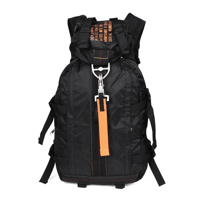 Front view of the Dino Trail Pro Pack in black color.